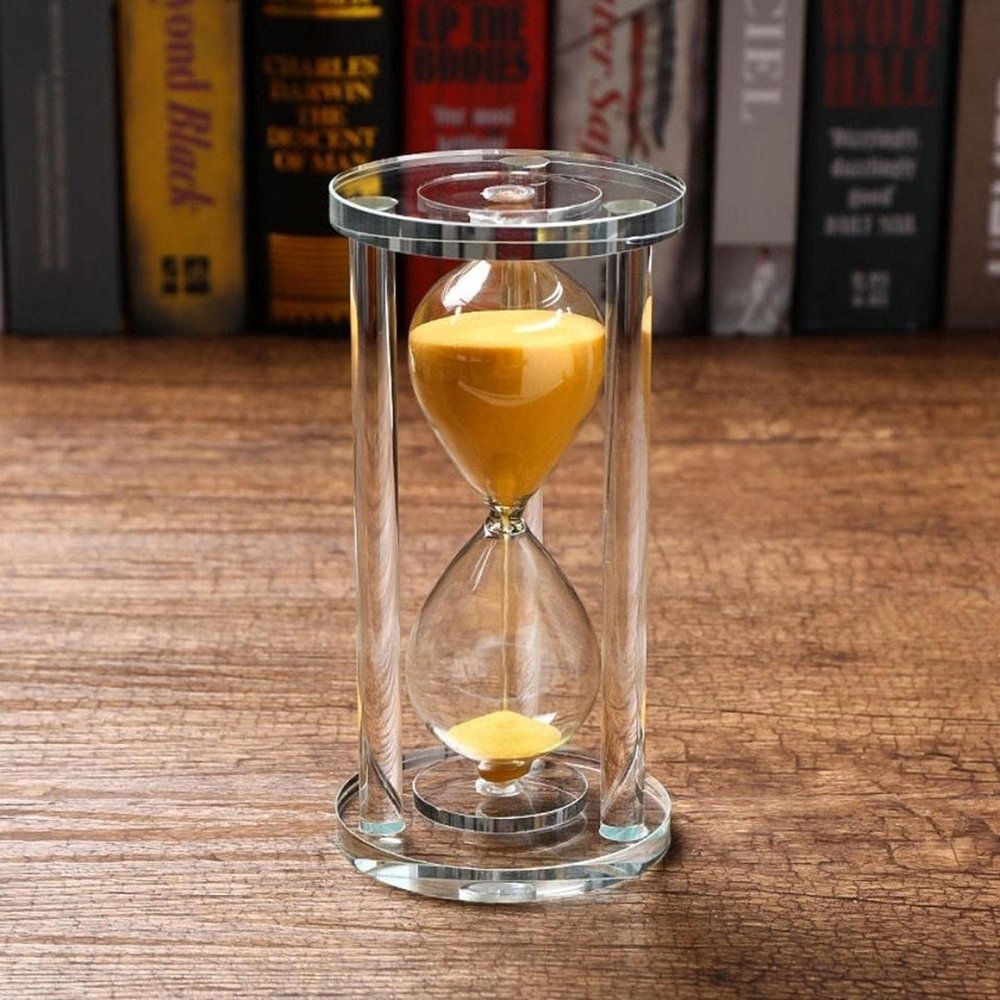 BAWAQAF 15 MinutesHourglass Sand Timer Improve Productivity Achieve Goals Stay Focused Be More Efficient Time Management Tool