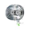 Silver Double Heating Furnace Double Burner Heating, Camping Heater Infrared Ray, Gas Heater for Winter Camping Outdoor Fishing (Color : Silver) view 1