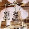 iLajao Candle Carousel Rotary Candle Holder Christmas Carousel Spinning Tealight Candleholder Christmas Decoration Centerpieces for Tables Valentine Easter (Owl) view 3