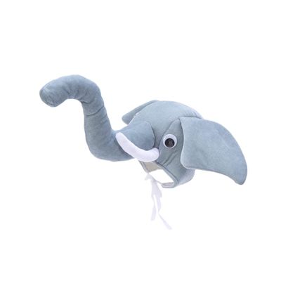 for Adult: Elephant Hat Elephant Trunk Cap Elephant Costume Animal Costume Hats Grey
