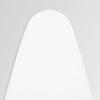Encasa XO Ironing Board Cover and Pad 42"x14" - 4mm Felt Medium Iron Board Cover with Padding - Heat Resistant, Stain-Safe Dye, Non Slip Elastic Bungee Cord Tightening Iron Table Cover White view 1