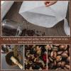150PCS Brew Bags, 16" x 20" Large Commercial Cold Coffee Filters Non Woven Filters Bags Fits 5 Gallon Cold Brew System for Restaurants Home Hops Cider Wine Beer Tea Making view 2