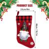 Christmas Stockings 3 Pack, 18 inch Large Christmas Cute Family Stockings, Xmas Fireplace Hanging Stockings, Personalized Christmas Stockings for Xmas Holiday, Christmas Tree, Fireplace, Staircase view 3
