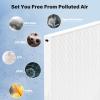 CFKREYA 2 Pack Replacement Filter for Fellowes AeraMax 290/300/DX95 Purifiers and HF-300/AP-300PH, Fits Part# 9287201 & 9324201, 2 Filter and 6 Carbon Filter view 4