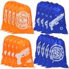 Shappy Dart Battle Party Supplies Bags Party Goody Treat Drawstring Bags Reusable Cloth Wars Birthday Favors for Gun Target Theme Birthday Supplies Favors(classic Style,16 Pack) view 1