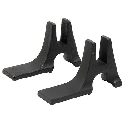 Oakestry X670130 Fireback Support Durable and Heat-Resistant, Simple and Sturdy Construction, Black, 8.25" L X 5.25" W X 5.5" H