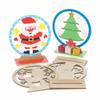 Baker Ross FC112 Christmas Wooden Snow Globes-Pack of 5, Assorted view 1