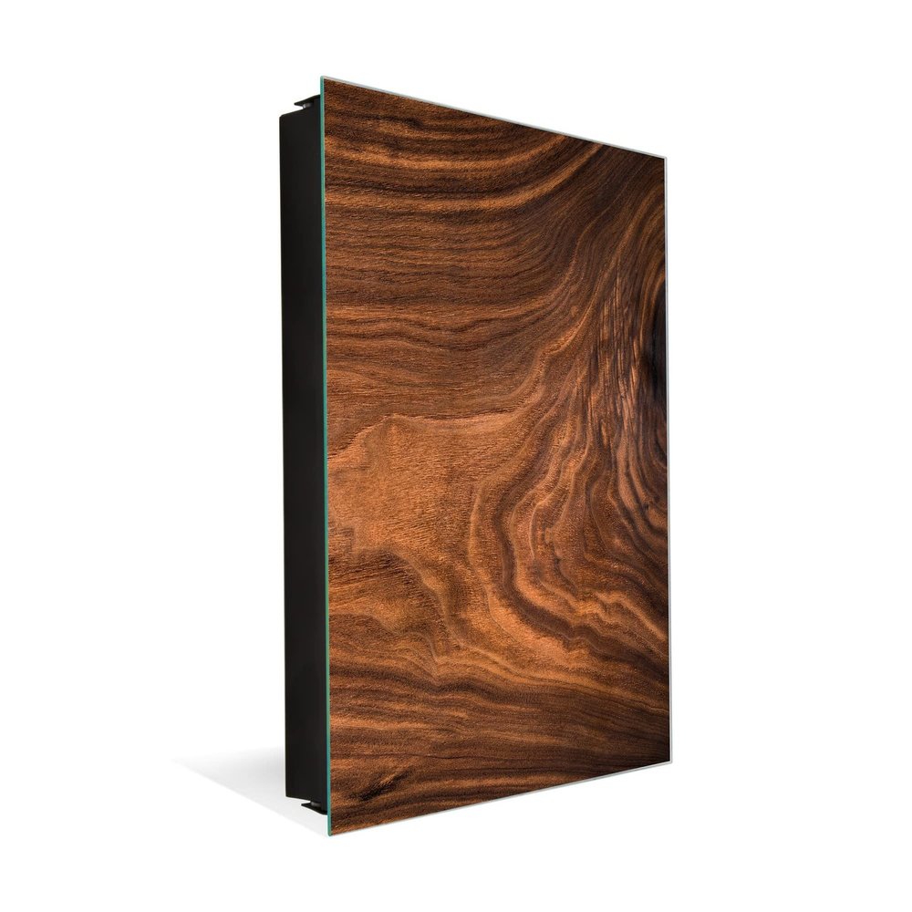 Concept Crystal 50 Keys Cabinet with Decorative Front Panel and Glass White Board KN06: Textures and Tiles 2 Series