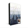 Concept Crystal 50 Keys Cabinet with Decorative Front Panel and Glass White Board KN06: Textures and Tiles 2 Series view 4