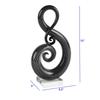 12" Multicolor Glass Art Centerpiece view 4