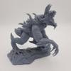 HERO Creations TARRASQUE RPG - Dungeons and Dragons - DND - Pathfinder - Diorama - Figurine Miniature (Gray/Unpainted) view 1