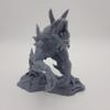 HERO Creations TARRASQUE RPG - Dungeons and Dragons - DND - Pathfinder - Diorama - Figurine Miniature (Gray/Unpainted) view 2