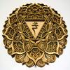 BHDecor Solar Plexus Chakra Home Wall Decor  Multilayered Laser Cut Carved Elegant Wooden Mandala Hanging MDF Panels - Rustic Contemporary Artwork 22.8 x 22.8 in (58cm), Natural Wood view 2