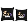 Peanut Butter Jelly Time Vibes Match Perfect Throw Pillow view 3