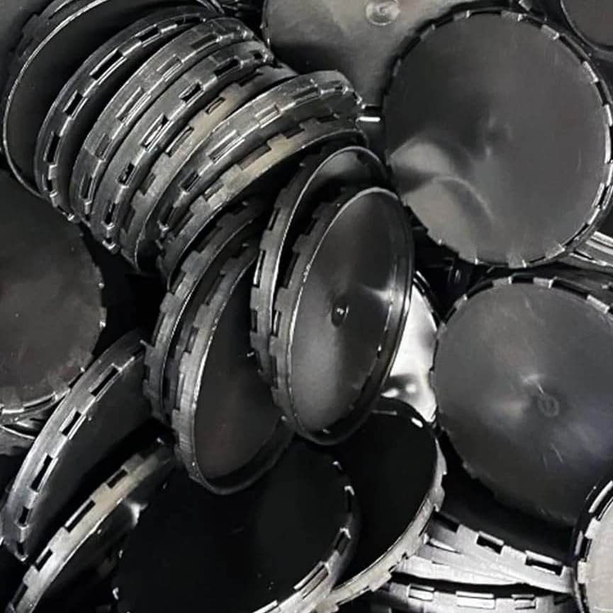 Black Keg Caps 50 Pack
