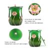 BDPP Trash Can Mini Trash Can with Lid Desktop Garbage Can Office Countertop Garbage Bin Suitable for Bathroom Dresser Coffee Table USO Interior y Exterior view 4