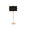 12Pcs Wood Mini Chalkboard Sign with Easel Stand for Message Board Signs, Place Cards for Weddings, Parties, and Special Event Decoration view 1