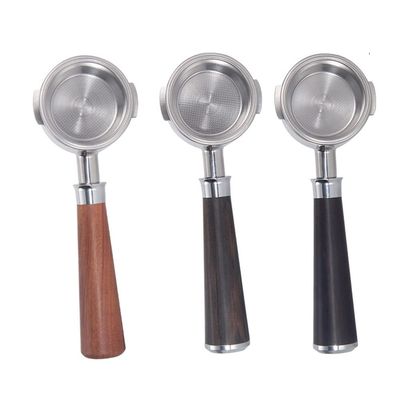 58mm Bottomless Portafilter, Detachable Bottomless with Filter Basket for Coffee Machine Stainless Steel Replacement Handle