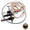 10002264 Pilot Assembly NG Fireplace Replacement of HHT Majestic & VC NG Pilot Assembly for Fireplaces, Fryer with 750mV Thermopile view 1