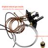 10002264 Pilot Assembly NG Fireplace Replacement of HHT Majestic & VC NG Pilot Assembly for Fireplaces, Fryer with 750mV Thermopile view 4