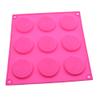 Silica gel cake mould 9 even mosquito ring pudding jelly mould manual soap mold view 4