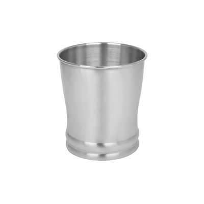 BDPP Trash Can Trash Can Without Lid Simple Garbage Can Stainless Steel Garbage Bin Fashion and Environmental Protection USO Interior y Exterior