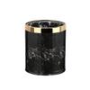 BDPP Trash Can Trash Can Thickened Waterproof Garbage Can Metal Creative Garbage Bin Living Room Bedroom Kitchen Bathroom USO Interior y Exterior (Color : A) view 1