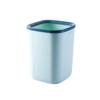 BDPP Trash Can Lidless Trash Can Large Capacity Garbage Can Nordic Style Garbage Bin Thick Plastic 12 Liters / 3.17 Gallons USO Interior y Exterior (Color : A) view 1