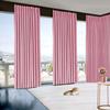 Extra Long Blackout Double Pinch Pleated Curtain Solid Room Darkening Curtain for Bedroom Livingroom With Easy Hanging Option Via Inserted Hooks-1 Panel-.width 84 x length 96 Inch, Pink view 1