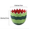 123Arts Ceramic Watermelon Salad Bowl Noodle Bowl Soup Bowl Dessert Bowl,6.4 Inches view 2