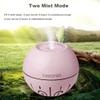 2021NEW Cool Mist Humidifiers for Bedroom, 330ML Colorful Mini Humidifiers with LED Night Light, Top Fill Humidifier, Quiet Ultrasonic Humidifiers, USB Personal Desktop Humidifier for Home Office Car view 2