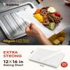 Katbite Parchment Paper, Heavy Duty 12x16 inches Baking Paper, 300 Sheets Oil-proof and Non-stick Parchment Paper Sheets Perfect for Air Fryer, Grilling,Cooking and Wrapping [Extra Strong Series] view 2