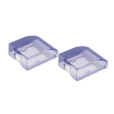 Cabilock 2pcs Socket Protective Covers Plastic Shells for Bathroom Kitchen Splash Socket Protectors Easy Installation Multi-Purpose Use