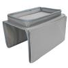 Shanrya Sofa Armrest Organizer Caddy, 4 Pockets Couch Armchair Caddy TV Gray view 3