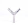 19mm 3/4" Hose Barb Butt Welding Y Shaped 3 Way SUS 304 Stainless Steel Sanitary Fitting Spliter Homebrew Beer Wine view 1