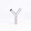 19mm 3/4" Hose Barb Butt Welding Y Shaped 3 Way SUS 304 Stainless Steel Sanitary Fitting Spliter Homebrew Beer Wine view 2