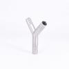 19mm 3/4" Hose Barb Butt Welding Y Shaped 3 Way SUS 304 Stainless Steel Sanitary Fitting Spliter Homebrew Beer Wine view 3