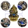 Ganesha Statues Indoor Water Fountain, Elephant Buddah Statute Tabletop Fountain with Rolling Ball, Zen Fountain for Home Office Bedroom Desk Decoration (Style 6) view 2