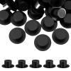 NUOBESTY 50pcs Mini Hat Headband Small Christmas Topper Covers Black Party Hat Mini Christmas Snowman Hats Mini Magician Top Hat Doll Hat for DIY Props Men Women Adult Accessories view 1