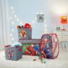 Marvel The Avengers 4 Piece Storage Solution Set with Pop Up Hamper, Collapsible Storage Trunk and 2 Nestable Storage Bins view 1