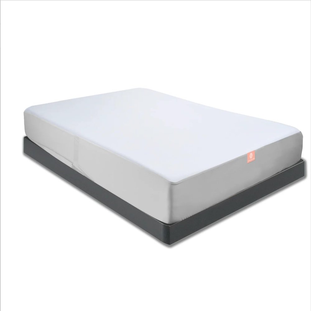 DreamFit DreamComfort Mattress Encasement: 100% Waterproof Protection, Locking Zipper Security & StaDry Moisture Prevention on 6 Fully Encased Sides, Split Cal King