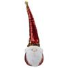 20" Gold Sequin Santa With a Pointed Winter Hat Christmas Tabletop Decor view 3
