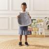 ECR4Kids Leaf Floor Seat, Rocker Chair, Sage/Grey, 6-Piece view 2