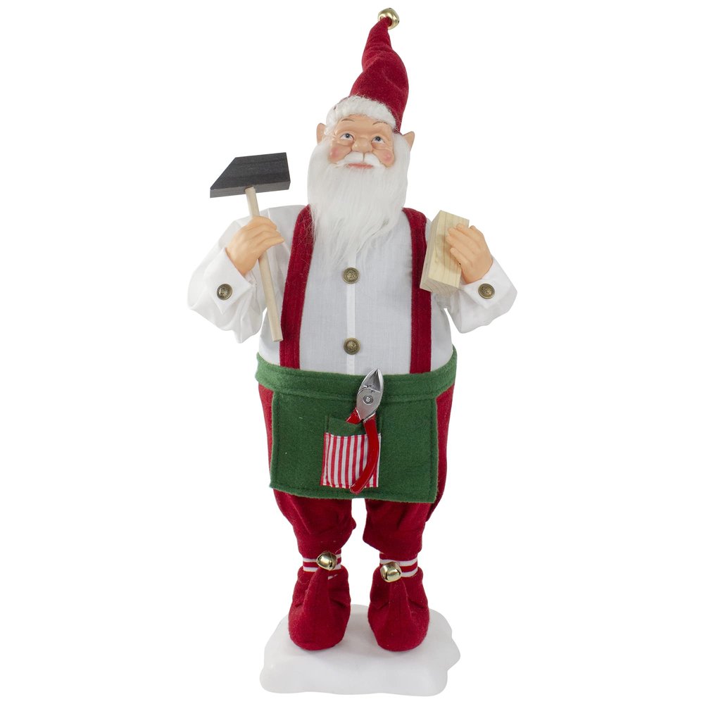 Northlight 24" Santa's Workshop Elf Animated Standing Christmas Figure