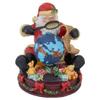 5.75" Musical Santa Claus Checking His List Christmas Figure view 1