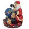 5.75" Musical Santa Claus Checking His List Christmas Figure view 3