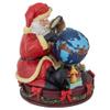 5.75" Musical Santa Claus Checking His List Christmas Figure view 4