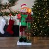 30-Inch Santa's Little Animated Elf with Lighted Star Musical Christmas Figure view 2