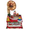 7" Santa Claus on Phonograph Musical Christmas Decoration view 1