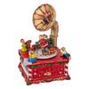 7" Santa Claus on Phonograph Musical Christmas Decoration view 4